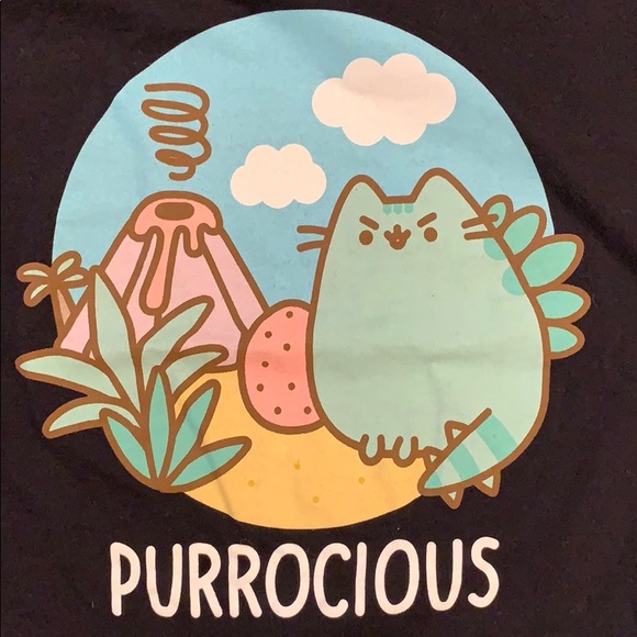 🛑SOLD🛑 Pusheen “Purrocious” Tee - Picture 3 of 4